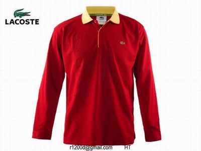 polo lacoste soldes