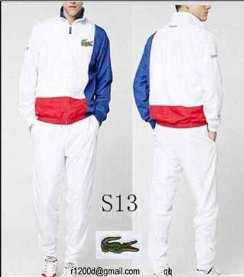 survêtement lacoste homme pas cher